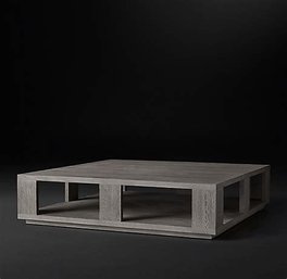 Restoration Hardware Hayes. Square Coffee Table