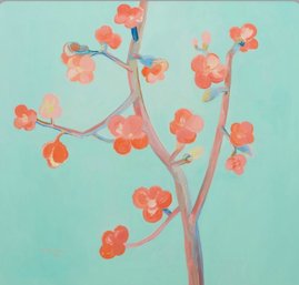 Blossom, 1981 Oil On Gessoed Panel