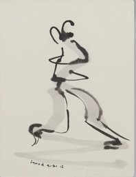 Dancer, 2013, 2013 Ink On Rice Paper