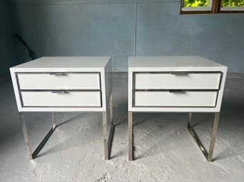 Pair Of Douglas Jennings JASPER SIDE TABLEs