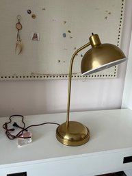 Pottery Barn Teen Gold Desk Lamp