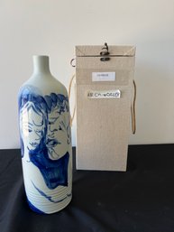 Friends Drinking, 2013, 2013 White Chinese Porcelain Pot