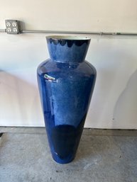 Large Blue Porcelain Pot #2 Of 5