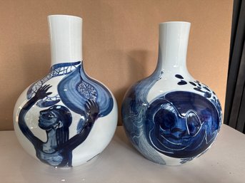 Pair Of Porcelain Pots, 2013, 2013