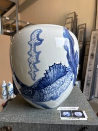 Sea Life 1, 2012, 2012 White Chinese Porcelain Pot