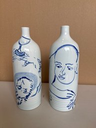 Pair Of Porcelain Set 4 Of 9