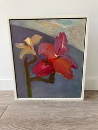 'Lily' Floral Oil Painting