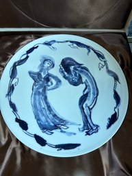 Really It's You, 2014, 2014 White Chinese Porcelain Plate