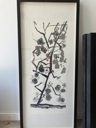 Spring Blossoms, 2011, 2011 Ink On Rice Paper 10.63 X 26.97 Inches