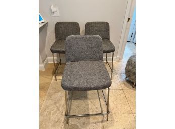 Set Of 3 CB2 Counter Stools