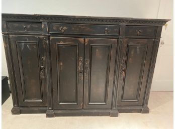 Black Painted Cabinet