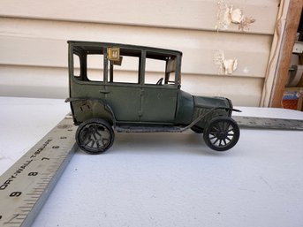Vintage 1915 Model T Ford Made In Japan Tin Car