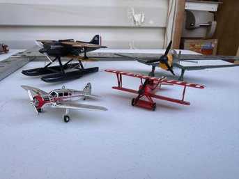 Vintage Airplane Model Lot, Hallmark, Dinky