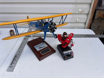 Vintage Airplane Model Lot With Blaster Fighter!