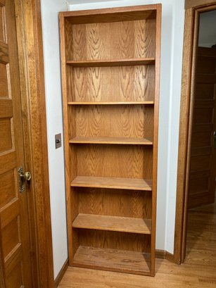7 Foot Tall Wooden Bookshelf