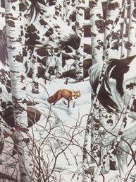 BEV DOOLITTLE WOODLAND ENCOUNTER