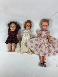 Set Of Vintage Baby Dolls