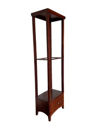 Tall Vintage Knickknack Cabinet