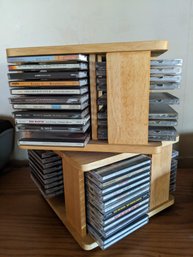 2 Spinning Towers Of Assorted CDS