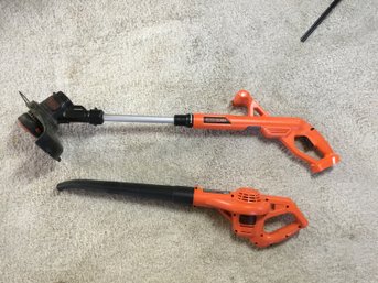 Decker Weed Eater And Leaf Blower