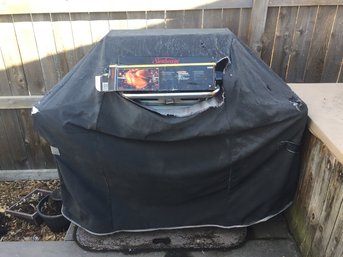 Charbroil Brand Grill- See Photos ( Used/stored Outside)