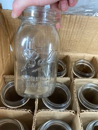 Set Of Vintage Ball Mason Jars