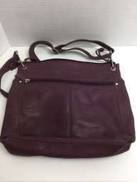 Burgundy Fossil Brand Purse