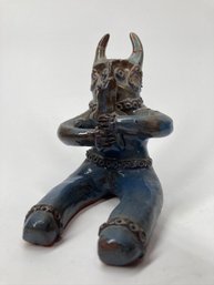 Glazed Terra-cotta Figurine