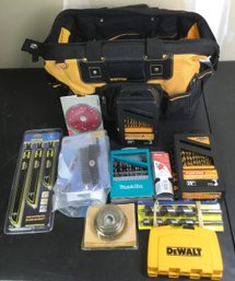 Bostitch Tool Bag Full Of Useful Supplies- Blades & Bits