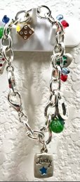 Lucky Charms Bracelet With Dice Pendant Necklace