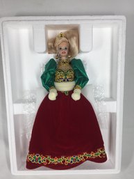 Holiday Jewel Porcelain Barbie Collection