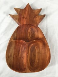 Wooden Pineapple Tray