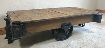 Nice Full Sized Mill Creek Coffee Table Cart