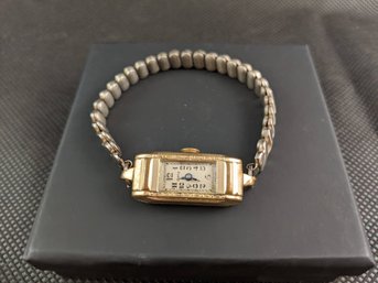 Gold Tone Antique Women's Curtis Watch