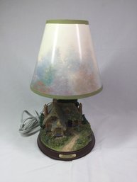 Lamp With Cute Little House On The Base