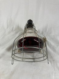 Vintage Heat Lamp On Base