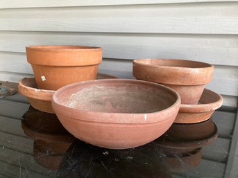 Lot Of Small Assorted Planting Pots