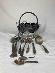 Antique Silver Wear Set