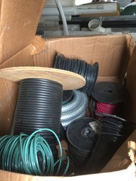 Big Box Of Multiple Reels Of Wire