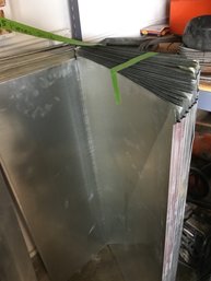 45 Pieces Of 24x 16 Sheet Metal Ducting