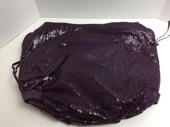 Je Veux Brand Purple Scaled Handbag