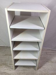 White Storage Shelf
