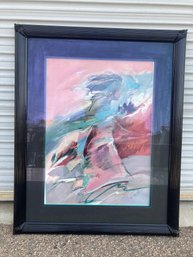 Carole Connelly Original Signed Abstract Art Piece