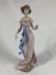 Lladro #6365 Spring Flirtation Porcelain Figure