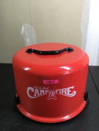 Camco Little Red Campfire 11.25-Inch Portable Propane Outdoor Camp Fire