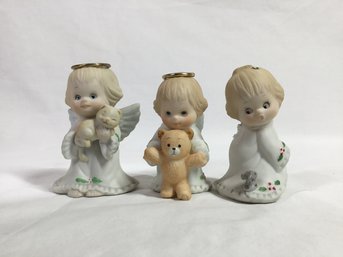 3 Angel Figurines