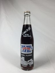 Coco-cola Vintage Tampa Super Bowl Glass Bottles