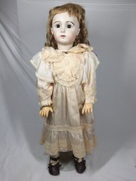 Vintage Doll With Stand