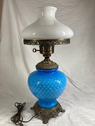 Victorian Style Glass Lamp