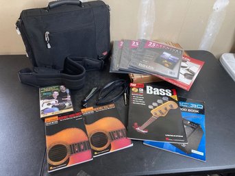 Music Instruction Books, Archival Sheets & Nice Soft Shoulder Bag